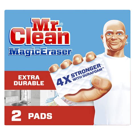 Cleaning the bathroom has never been easier with Mr. Clean Magic Eraser